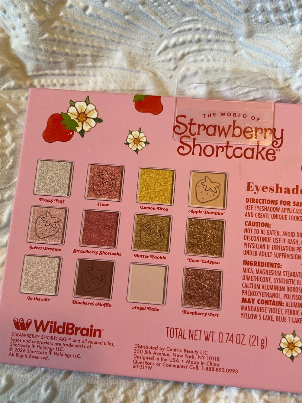 NEW Strawberry Shortcake Eyeshadow Palette!!!